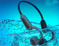 HKM-092243 Bone Conduction Bluetooth Headset with Magnetic Charging and Enhanced Waterproof Design