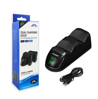 HKM-092371 Dual Charging Dock for PS4 Wireless Controllers - Fast Charge with LED Indicator
