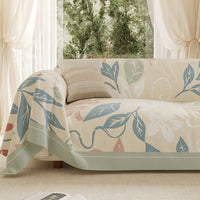 HKM-092499 Universal Dustproof Sofa Cover - Quiet Orchid Polyester, Modern Simplicity, Various Sizes Available