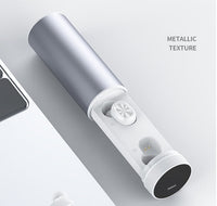HKM-092563 T1 Wireless Bluetooth Earphones with Charging Case - Compact Design, Long Battery Life, Easy Pairing