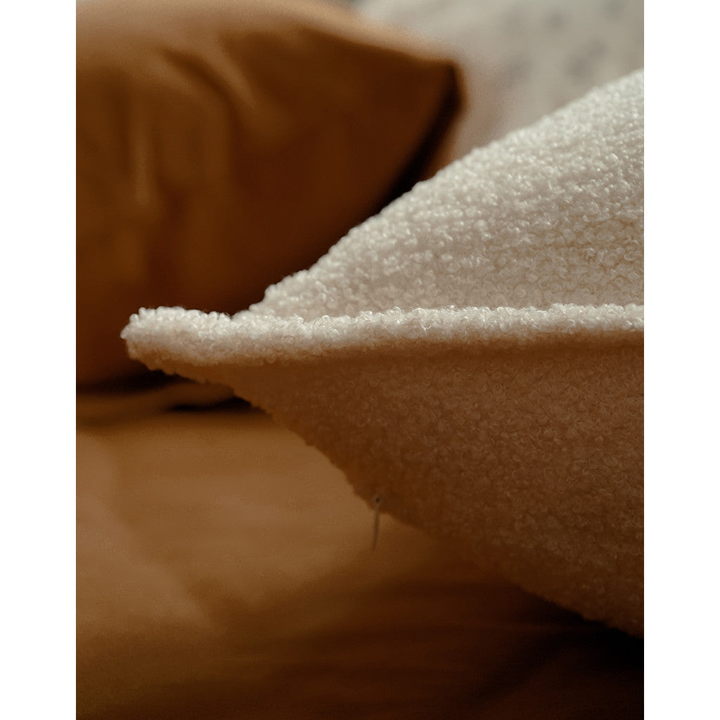 HKM-092627 Square Cashmere Pillow with Plush Filling - Available in 45x45cm and 30x50cm Sizes