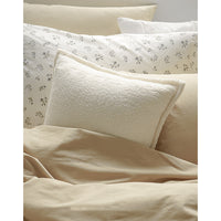 HKM-092627 Square Cashmere Pillow with Plush Filling - Available in 45x45cm and 30x50cm Sizes