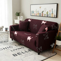 HKM-092883 Universal Polyester Sofa Cushion Cover for Sectional Sofas - Plain Design