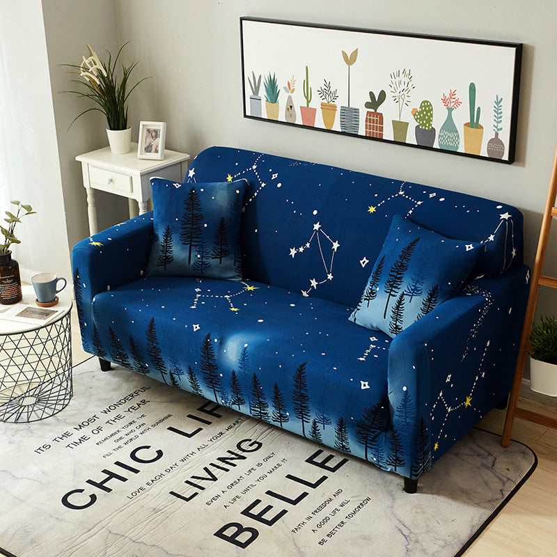 HKM-092883 Universal Polyester Sofa Cushion Cover for Sectional Sofas - Plain Design