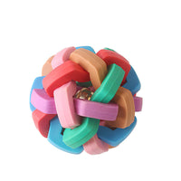 HKM-092947 Colorful Pet Toy Ball with Sound and Bite Resistance - TPR Material in Small, Medium, Large Sizes