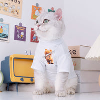 HKM-093075 Casual Cotton T-Shirts for Pets and Adults - Ass Bear Design