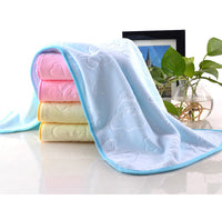 HKM-093075 Hemming Embossed Microfiber Towel - Superfine Fiber, 35x75 cm