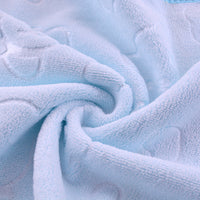 HKM-093075 Hemming Embossed Microfiber Towel - Superfine Fiber, 35x75 cm