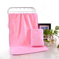 HKM-093075 Hemming Embossed Microfiber Towel - Superfine Fiber, 35x75 cm
