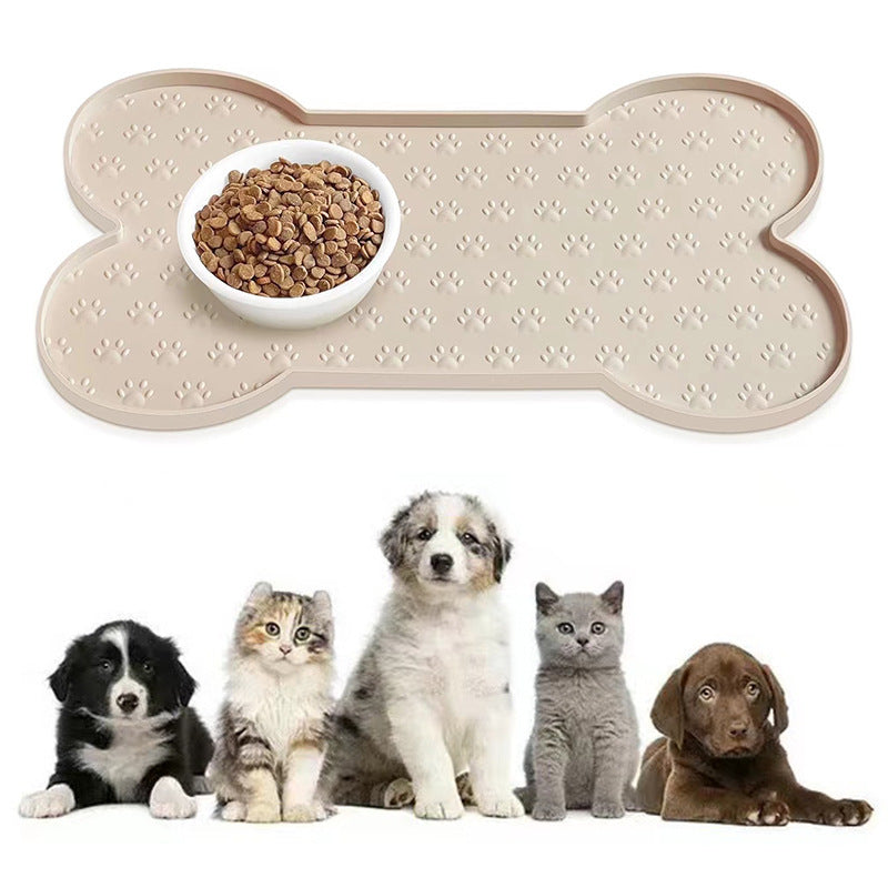 HKM-093267 Silicone Pet Anti-spill Easy Cleaning Feeding Mat
