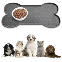 HKM-093267 Silicone Pet Anti-spill Easy Cleaning Feeding Mat