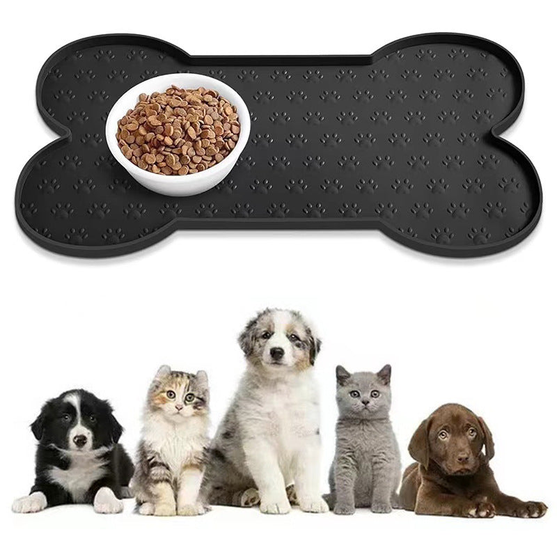 HKM-093267 Silicone Pet Anti-spill Easy Cleaning Feeding Mat