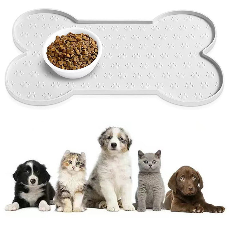 HKM-093267 Silicone Pet Anti-spill Easy Cleaning Feeding Mat