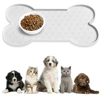 HKM-093267 Silicone Pet Anti-spill Easy Cleaning Feeding Mat