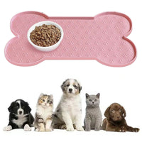 HKM-093267 Silicone Pet Anti-spill Easy Cleaning Feeding Mat