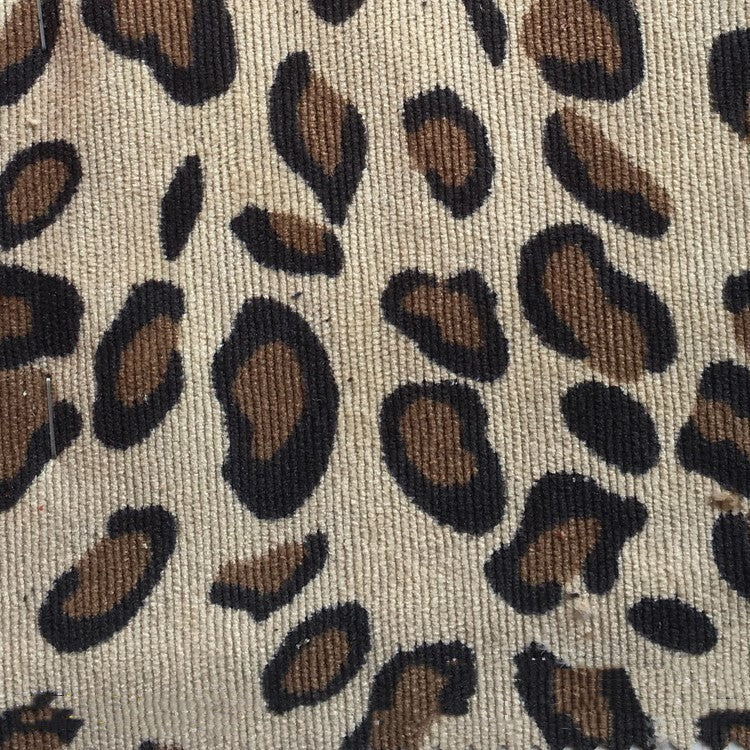 HKM-093331 Leopard Print Women's A-Line Skirt Fabric - 100% Polyester, 150cm Width
