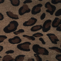HKM-093331 Leopard Print Women's A-Line Skirt Fabric - 100% Polyester, 150cm Width