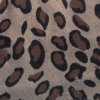 HKM-093331 Leopard Print Women's A-Line Skirt Fabric - 100% Polyester, 150cm Width