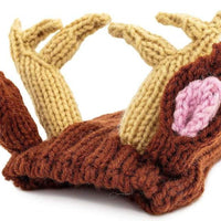 HKM-093651 Warm Windproof Knitted Dog Hat in Various Animal Designs for All Seasons