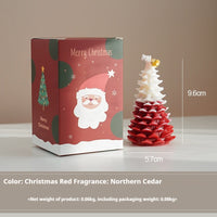 HKM-093779 Handmade Christmas Aromatherapy Candle - Various Fragrances with Paraffin and Soy Wax
