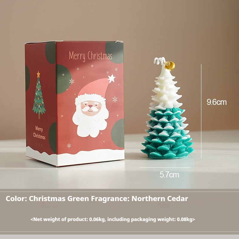HKM-093779 Handmade Christmas Aromatherapy Candle - Various Fragrances with Paraffin and Soy Wax