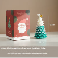 HKM-093779 Handmade Christmas Aromatherapy Candle - Various Fragrances with Paraffin and Soy Wax