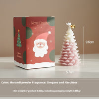 HKM-093779 Handmade Christmas Aromatherapy Candle - Various Fragrances with Paraffin and Soy Wax
