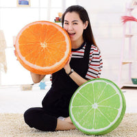 HKM-094035 Fruit-Themed Decorative Throw Pillow for Cozy Living Spaces