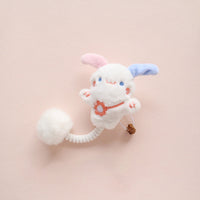 HKM-094483 Interactive Catnip Toys with Silvervine Fruit, Plush Spring Fuzzy Ball for Kittens Teething and Playtime