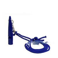 HKM-094483 Pet Training Guide with Whistle and Lanyard - Durable Plastic in Multiple Colors