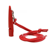 HKM-094483 Pet Training Guide with Whistle and Lanyard - Durable Plastic in Multiple Colors