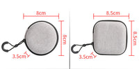 HKM-094675 Universal Headphone Storage Bag - Durable Oxford Cloth with Multiple Sizes for Efficient Organization