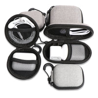 HKM-094675 Universal Headphone Storage Bag - Durable Oxford Cloth with Multiple Sizes for Efficient Organization