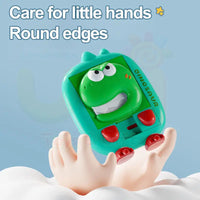 HKM-094803 3D Cartoon Animal Puzzle Toy – Cute Dinosaur & Bunny Huarong Road Game for Kids Ages 2 and Up