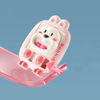 HKM-094803 3D Cartoon Animal Puzzle Toy – Cute Dinosaur & Bunny Huarong Road Game for Kids Ages 2 and Up