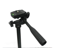 HKM-094995 Portable Universal Tripod for Digital Cameras and iPhone Models, Y-334 (1.2m) - Black/Silver