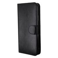 HKM-095059 Classic PU Leather Flip Cover Wallet for Mobile Phones - Solid Color Options Available