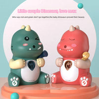 HKM-095059 Cute Dinosaur Electric Bubble Machine for Kids – Outdoor Soap Water Toy for Summer Fun