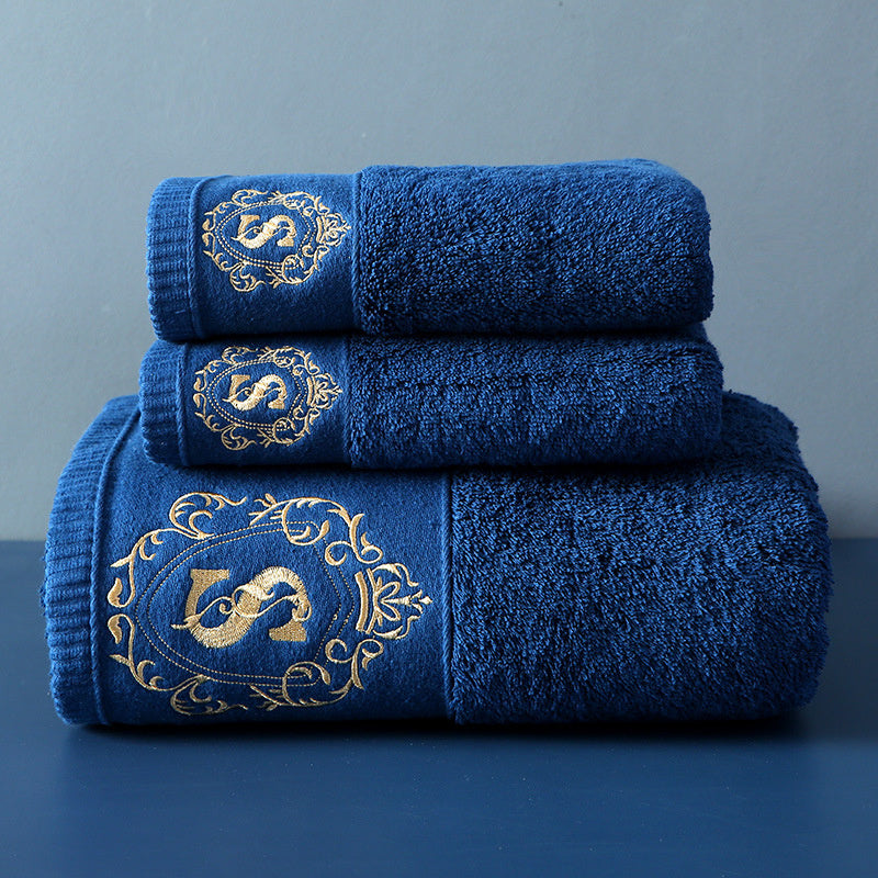 HKM-095379 Luxurious Cotton Bath Towel - Soft, Absorbent, and Elegant (80cm x 160cm)
