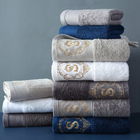 HKM-095379 Luxurious Cotton Bath Towel - Soft, Absorbent, and Elegant (80cm x 160cm)