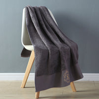 HKM-095379 Luxurious Cotton Bath Towel - Soft, Absorbent, and Elegant (80cm x 160cm)
