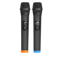 HKM-095507 Wireless Moving Coil Handheld Microphone with Rechargeable Lithium Battery for Stage and KTV