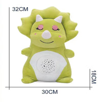 HKM-095635 USB Charging Plush Music Doll with Projection Light – Soft Comfort Toy for Kids, 31-50cm