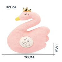 HKM-095635 USB Charging Plush Music Doll with Projection Light – Soft Comfort Toy for Kids, 31-50cm