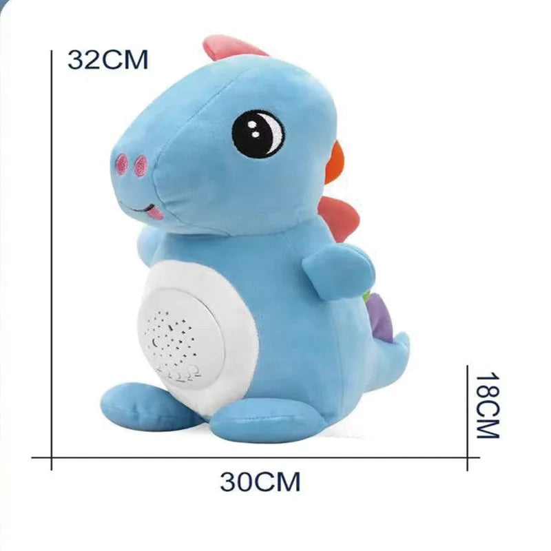 HKM-095635 USB Charging Plush Music Doll with Projection Light – Soft Comfort Toy for Kids, 31-50cm