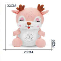 HKM-095635 USB Charging Plush Music Doll with Projection Light – Soft Comfort Toy for Kids, 31-50cm