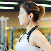 HKM-095699 Wireless Sports Bluetooth Headset V4.2 in Ear with 48 Hours Playtime and Dual Phone Connectivity