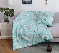 HKM-095763 Multifunctional Aloe Cotton Air-Conditioning Quilt Pillow for Home, Office, Sofa, and Car