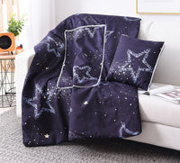 HKM-095763 Multifunctional Aloe Cotton Air-Conditioning Quilt Pillow for Home, Office, Sofa, and Car