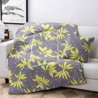 HKM-095763 Multifunctional Aloe Cotton Air-Conditioning Quilt Pillow for Home, Office, Sofa, and Car